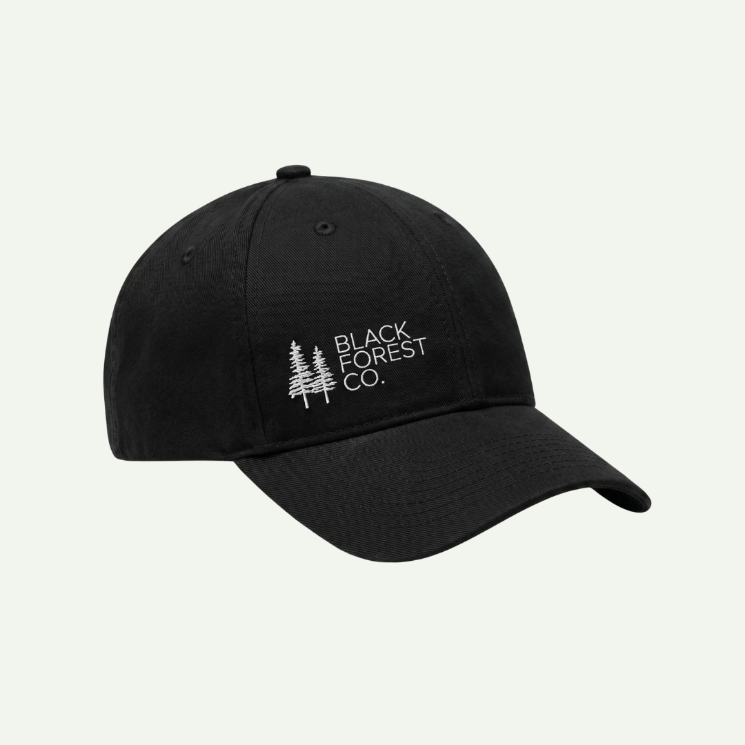 Black Forest Snapback Cap – Schwarzwald Cap mit gesticktem Logo