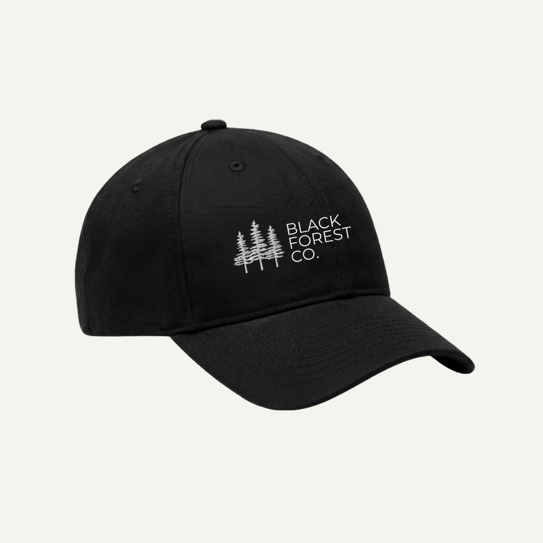 Black Forest Snapback Cap – Schwarzwald Cap mit gesticktem Logo