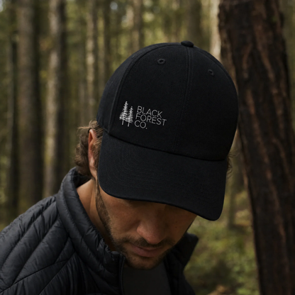 Black Forest Snapback Cap – Schwarzwald Cap mit gesticktem Logo
